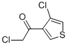 Ethanone, 2-chloro-1-(4-chloro-3-thienyl)- (9CI),342402-24-8,结构式