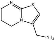 1-(6,7-二氢-5H-[1,3]噻唑并[3,2-A]嘧啶-3-基)甲胺,342402-81-7,结构式