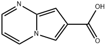 Pyrrolo[1,2-a]pyrimidine-7-carboxylic acid (9CI) Struktur