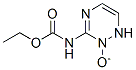 Carbamic  acid,  (2-oxido-1,2,4-triazin-3-yl)-,  ethyl  ester  (9CI) Struktur