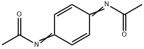 Acetamide,  N,N-2,5-cyclohexadiene-1,4-diylidenebis-  (9CI) 结构式