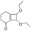 Bicyclo[4.2.0]oct-1(6)-en-2-one, 7,8-diethoxy- (9CI) Structure