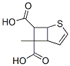 6-Methyl-2-thiabicyclo[3.2.0]hept-3-ene-6,7-dicarboxylic acid|