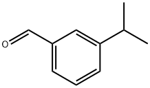 3-异丙基苯甲醛 结构式