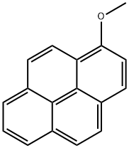 1-メトキシピレン 化学構造式