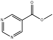 METHYL PYRIMIDINE-5-CARBOXYLATE Structure