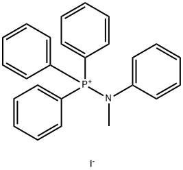 N-甲基-N-苯胺基三苯基碘化膦, 34257-63-1, 结构式