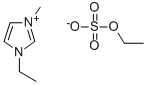 1-乙基-3-甲基咪唑硫酸乙酯 结构式