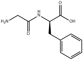 H-GLY-D-PHE-OH 化学構造式