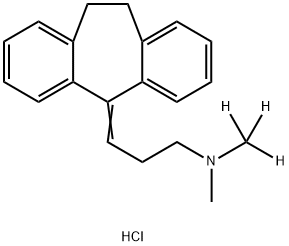 AMITRIPTYLINE-D3 HCL (N-METHYL-D3) Structure