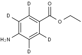 ETHYL 4-AMINOBENZOATE-2,3,5,6-D4 Struktur