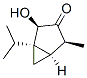 Bicyclo[3.1.0]hexan-3-one, 2-hydroxy-4-methyl-1-(1-methylethyl)-, (1S,2R,4S,5R)- (9CI) Structure