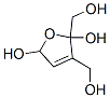 2,5-Furandiol, 2-(dihydroxymethyl)-2,5-dihydro- (9CI) 结构式
