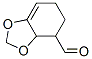 1,3-Benzodioxole-4-carboxaldehyde, 3a,4,5,6-tetrahydro- (9CI) 化学構造式