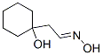 Cyclohexaneacetaldehyde, 1-hydroxy-, oxime (9CI) Structure