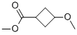 Cyclobutanecarboxylic acid, 3-methoxy-, methyl ester (9CI) Structure