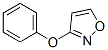 Isoxazole, 3-phenoxy- (9CI) 化学構造式