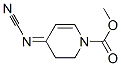 1(2H)-Pyridinecarboxylic  acid,  4-(cyanoimino)-3,4-dihydro-,  methyl  ester  (9CI) Struktur