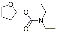 Carbamic acid, diethyl-, tetrahydro-2-furanyl ester (9CI) Struktur