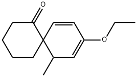 Spiro[5.5]undeca-7,9-dien-1-one, 9-ethoxy-11-methyl- (9CI) Struktur