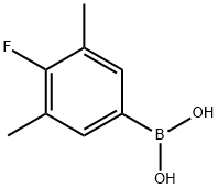 3,5-DIMETHYL-4-FLUORO-PHENYLBORONIC ACID Struktur