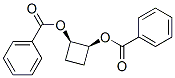 (1R,2S)-1,2-Bis(benzoyloxy)cyclobutane Struktur