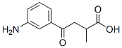 4-(3-Aminophenyl)-2-methyl-4-oxobutyric acid Structure