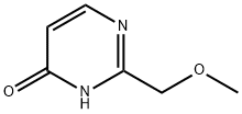 4(1H)-Pyrimidinone, 2-(methoxymethyl)- (9CI) 化学構造式