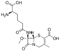 34279-69-1 (7S)-7-[[(R)-5-Amino-5-carboxy-1-oxopentyl]amino]-7-methoxy-3-methylcepham-3-ene-4-carboxylic acid