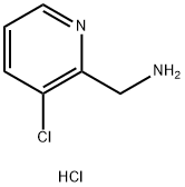 3-氯吡啶-2-甲胺双盐酸盐, 342816-31-3, 结构式
