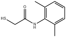 N1-(2,6-DIMETHYLPHENYL)-2-MERCAPTOACETAMIDE 化学構造式