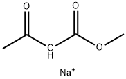 乙酰乙酸甲酯钠盐,34284-28-1,结构式