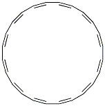 Cyclotetracosane-1,3,5,7,9,11,13,15,17,19,21,23-dodecene Structure