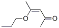 3-Penten-2-one, 4-propoxy-, (3Z)- (9CI) Structure
