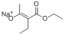 ethyl 2-ethylacetoacetate, sodium salt Structure