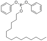 diphenyl tetradecyl phosphite Structure