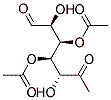 D-グルクロナル3,4-ジアセタートメチルエステル 化学構造式