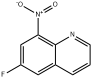 6-фтор-8-нитрохинолин структура