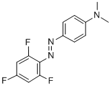 N,N-Dimethyl-p-[(2,4,6-trifluorophenyl)azo]aniline Structure