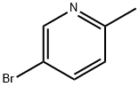 5-ブロモ-2-ピコリン 化学構造式