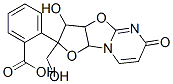 2,3,3a,9a-Tetrahydro-3-hydroxy-2-(hydroxymethyl)-6H-furo[2',3':4,5]oxazolo[3,2-a]pyrimidin-6-one 2-benzoate|