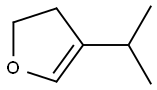 4-(1-Methylethyl)-2,3-dihydrofuran Struktur