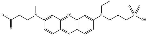 EVOBLUE(R) 30* 化学構造式