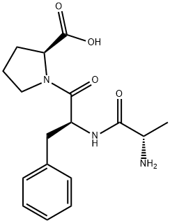 H-ALA-PHE-PRO-OH, 34327-70-3, 结构式