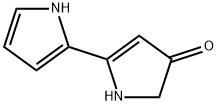 3H-Pyrrol-3-one, 1,2-dihydro-5-(1H-pyrrol-2-yl)- (9CI),343270-86-0,结构式