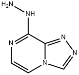 1,2,4-Triazolo[4,3-a]pyrazin-8(7H)-one,hydrazone(9CI) Struktur