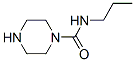 1-Piperazinecarboxamide,N-propyl-(9CI) Struktur