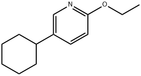 Pyridine, 5-cyclohexyl-2-ethoxy- (9CI) Structure