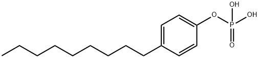 p-nonylphenyl dihydrogen phosphate Struktur