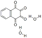 1,2,3,4-TETRAOXO-1,2,3,4-TETRAHYDRONAPHTHALENE DIHYDRATE Struktur